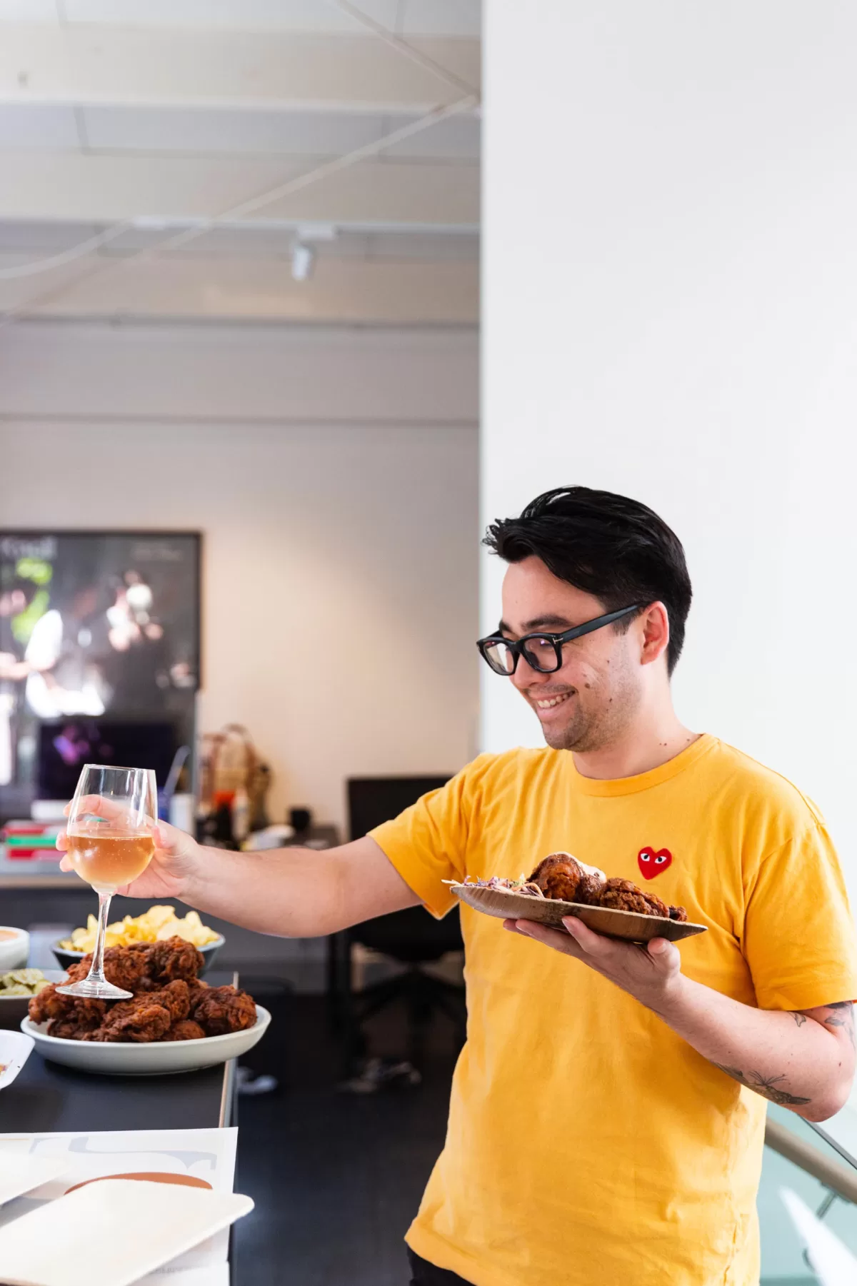 Fried Chicken & Champagne
